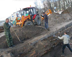 На раскопки в Смоленск приехали столичные археологи